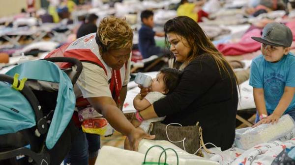 American Red Cross natural disaster response. Photo: Daniel Cima